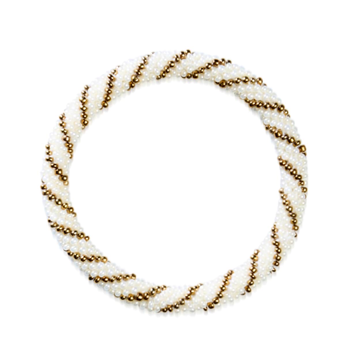 Butterpekannuss | Himalaya-Glasperlenarmband