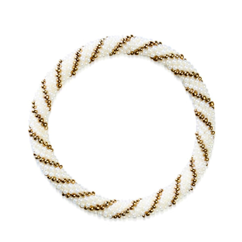 Butterpekannuss | Himalaya-Glasperlenarmband