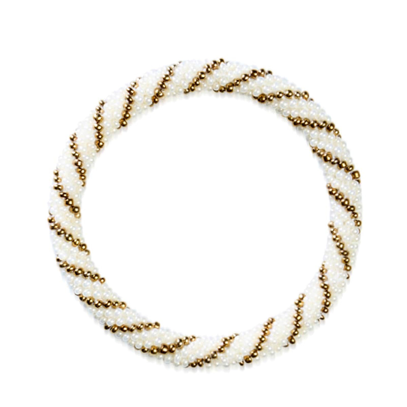 Butterpekannuss | Himalaya-Glasperlenarmband