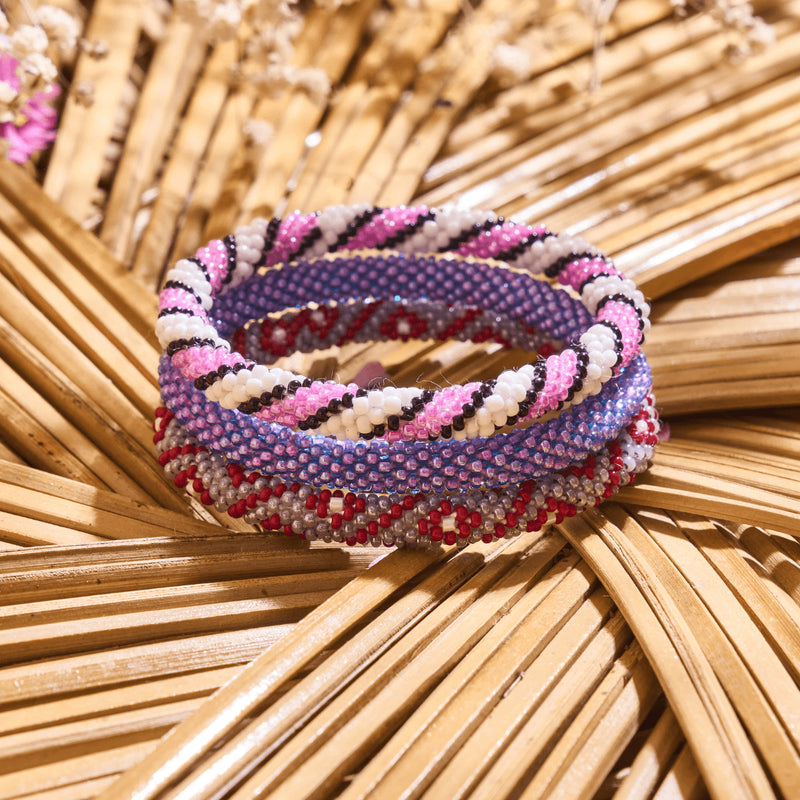 Candy Twist II | Himalaya-Glasperlenarmband