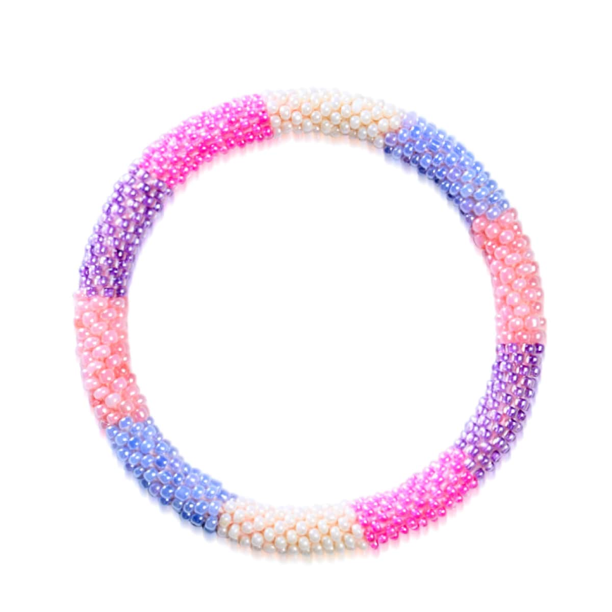 Eis am Stiel | Himalaya-Glasperlenarmband