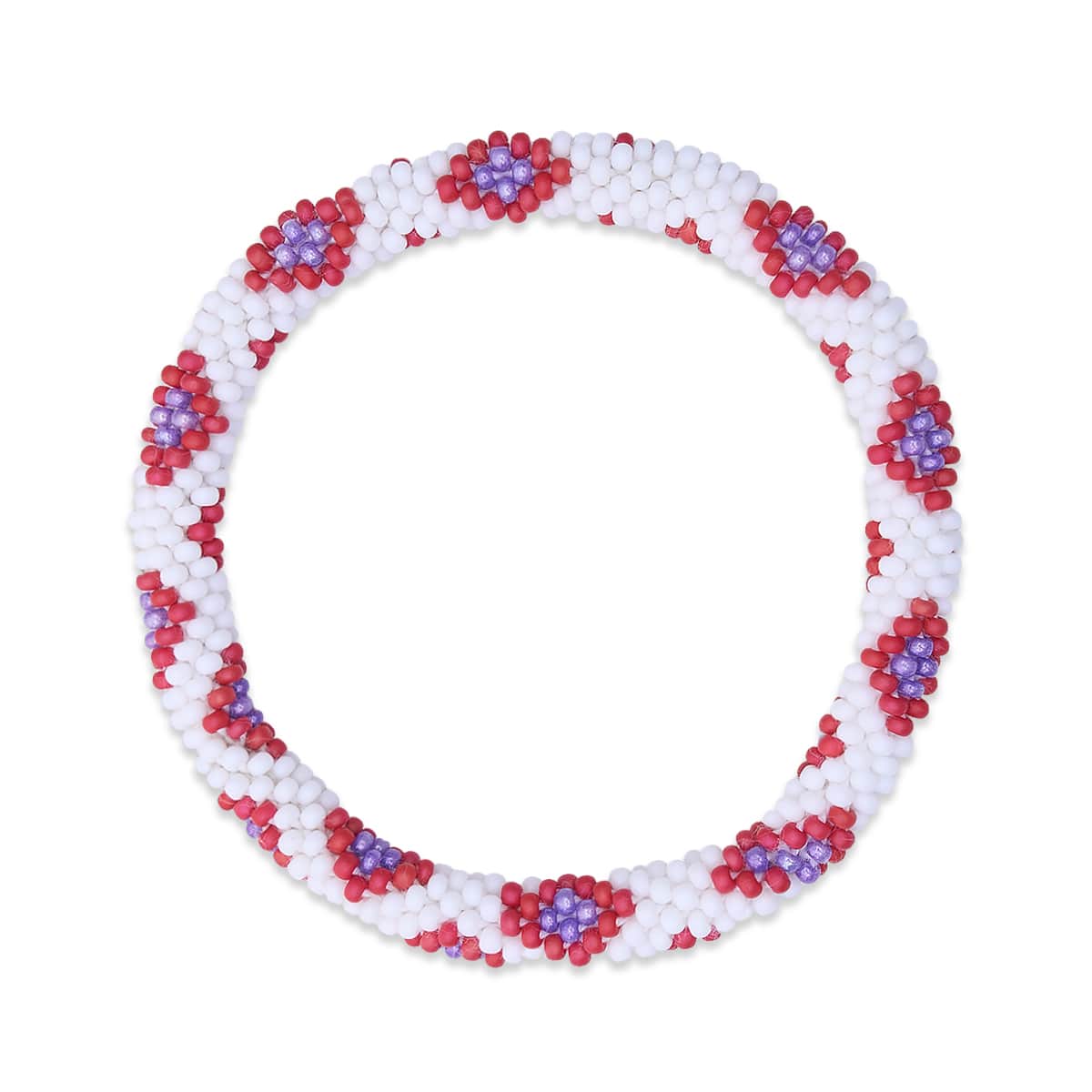 Königin der Diamanten | Himalaya-Glasperlenarmband