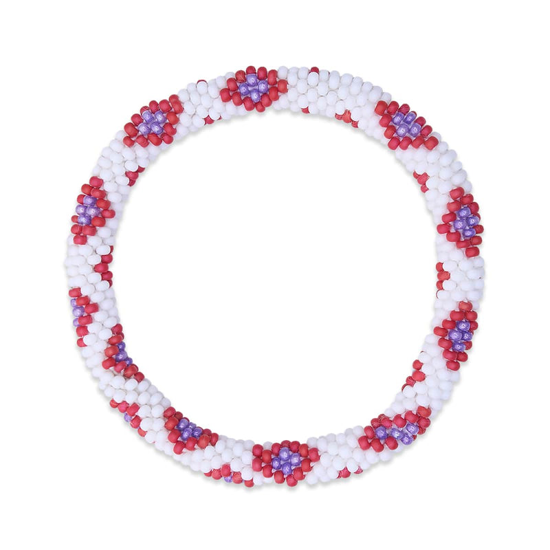 Königin der Diamanten | Himalaya-Glasperlenarmband