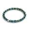 Blauer Smaragd | Sanduhr-Armband