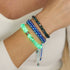 Blauer Smaragd | Sanduhr-Armband