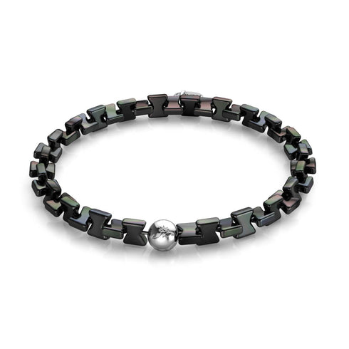 Mitternachtsregenbogen | Sanduhrarmband