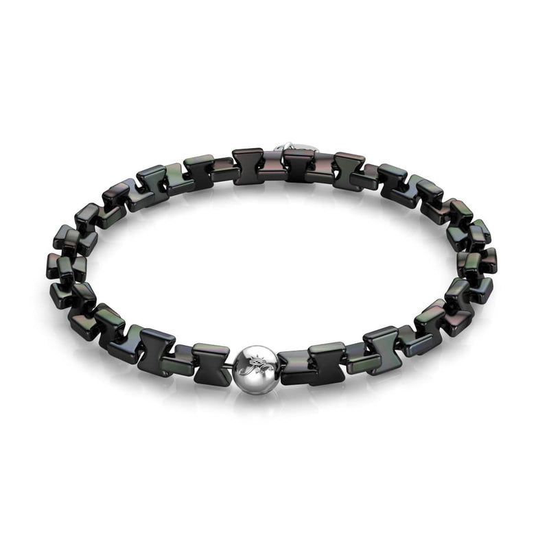 Mitternachtsregenbogen | Sanduhrarmband