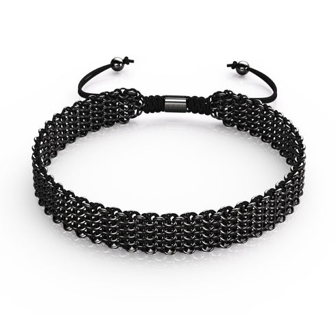 Schwarz x Rotguss | Kismet Links | Deluxe Choker Halskette