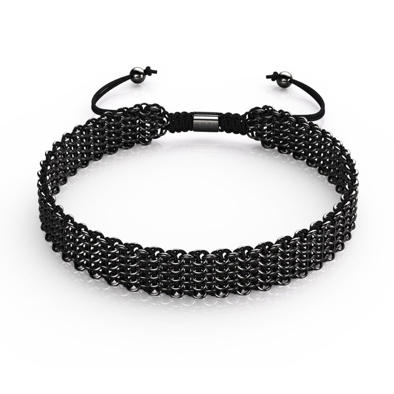 Schwarz x Rotguss | Kismet Links | Deluxe Choker Halskette