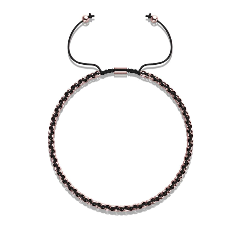 Schwarz x Roségold | Kismet Links | Deluxe Choker Halskette