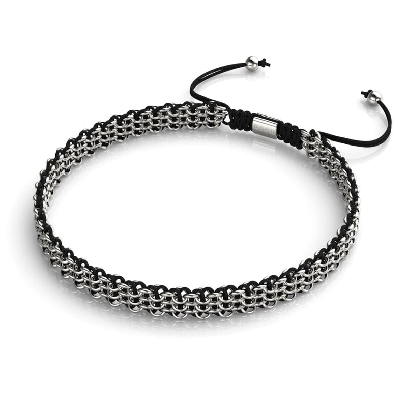 Schwarz x Silber | Kismet Links | Choker Halskette