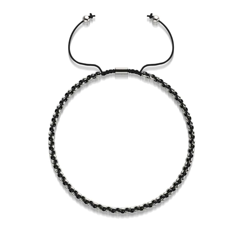 Schwarz x Silber | Kismet Links | Choker Halskette