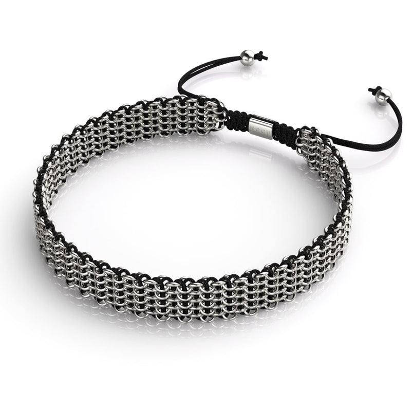 Schwarz x Silber | Kismet Links | Deluxe Choker Halskette