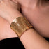 Koralle | 18 Karat Gold | Lasergeschnittene Manschette