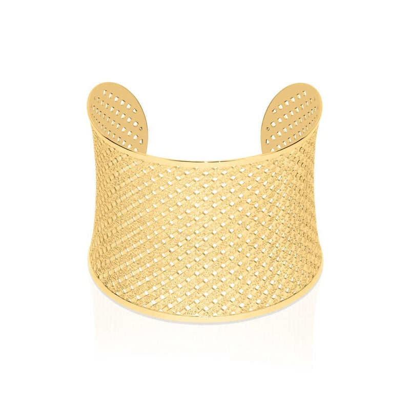 Metropolis | 18 Karat Gold | Lasergeschnittene Manschette