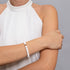 Loa | Roségold | Weißes Lavastein-Diffusor-Armband