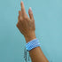 Azurblau | Lumos Keramik | Vitality Makramee Armband