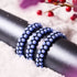 Azurblau | Lumos Keramik | Vitality Makramee Armband