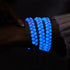 Azurblau x Ultramarin | Lumos Keramik | Vitality Makramee Armband