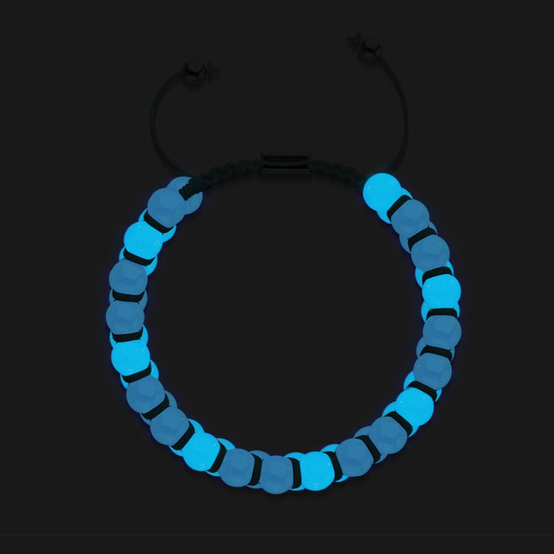 Azurblau x Ultramarin | Lumos Keramik | Vitality Makramee Armband