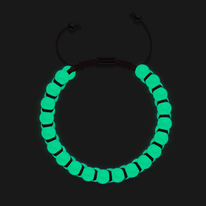 Koralle | Lumos Keramik | Vitality Makramee Armband