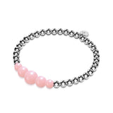 Koralle | Silber | Lumos Keramik-Ausdrucksarmband