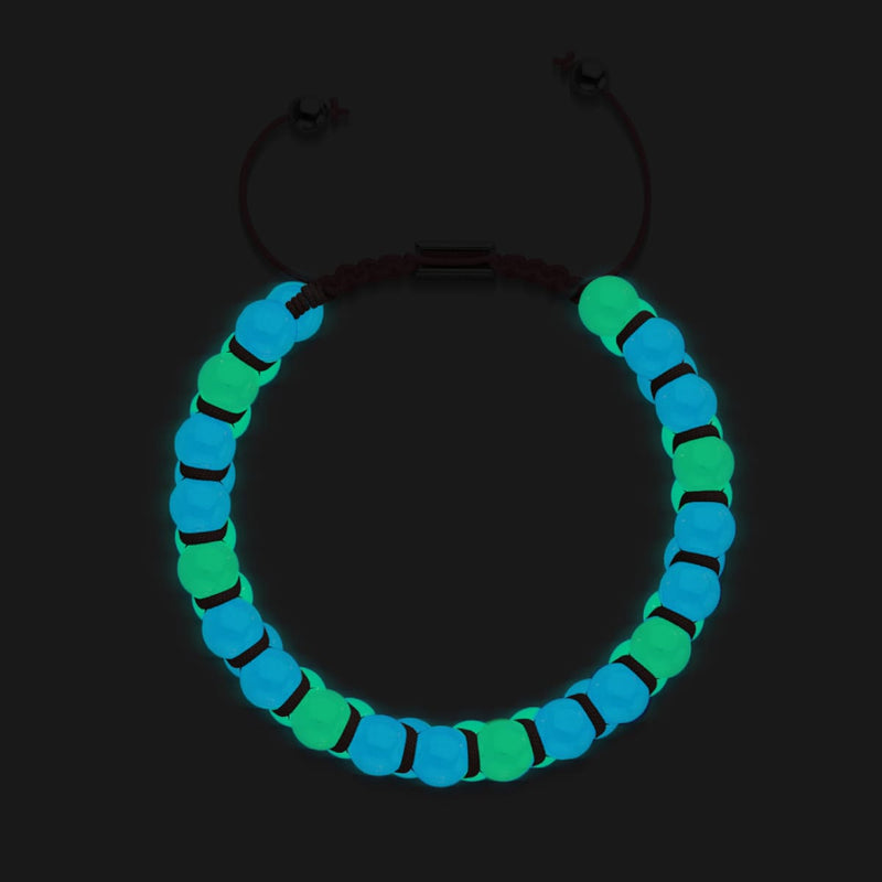 Koralle x Porzellan | Lumos Keramik | Vitality Makramee Armband