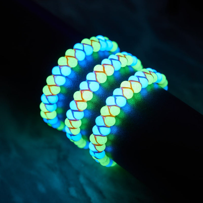 Koralle x Porzellan | Lumos Keramik | Vitality Makramee Armband