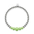 Limette | Silber | Lumos Keramik-Ausdrucksarmband