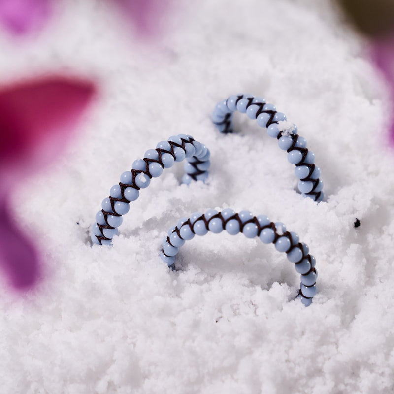 Lunar Blue | Lumos Keramik | Vitality Makramee Armband