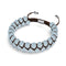 Lunar Blue | Lumos Keramik | Vitality Makramee Armband