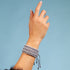 Lunar Blue | Lumos Keramik | Vitality Makramee Armband