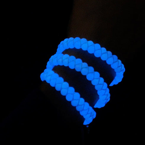 Lila Porzellan | Lumos Keramik | Vitality Makramee Armband