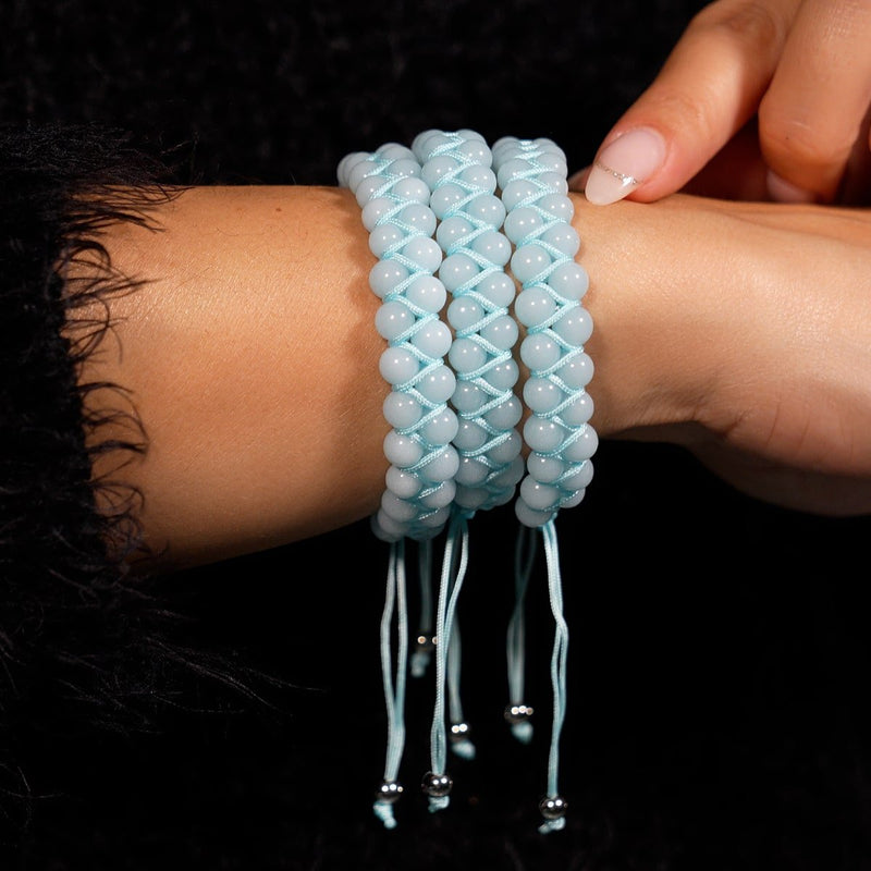 Ultramarin | Lumos Keramik | Vitality Makramee Armband