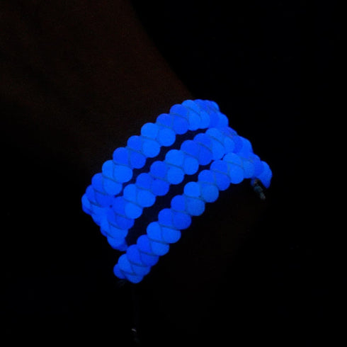 Viridian x Ultramarin | Lumos Keramik | Vitality Makramee Armband