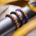 Astral | Amethyst x Rudraksha | Mala Armband