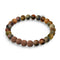 Vier edle Wahrheiten | Picasso-Jaspis x Rudraksha | Mala-Armband