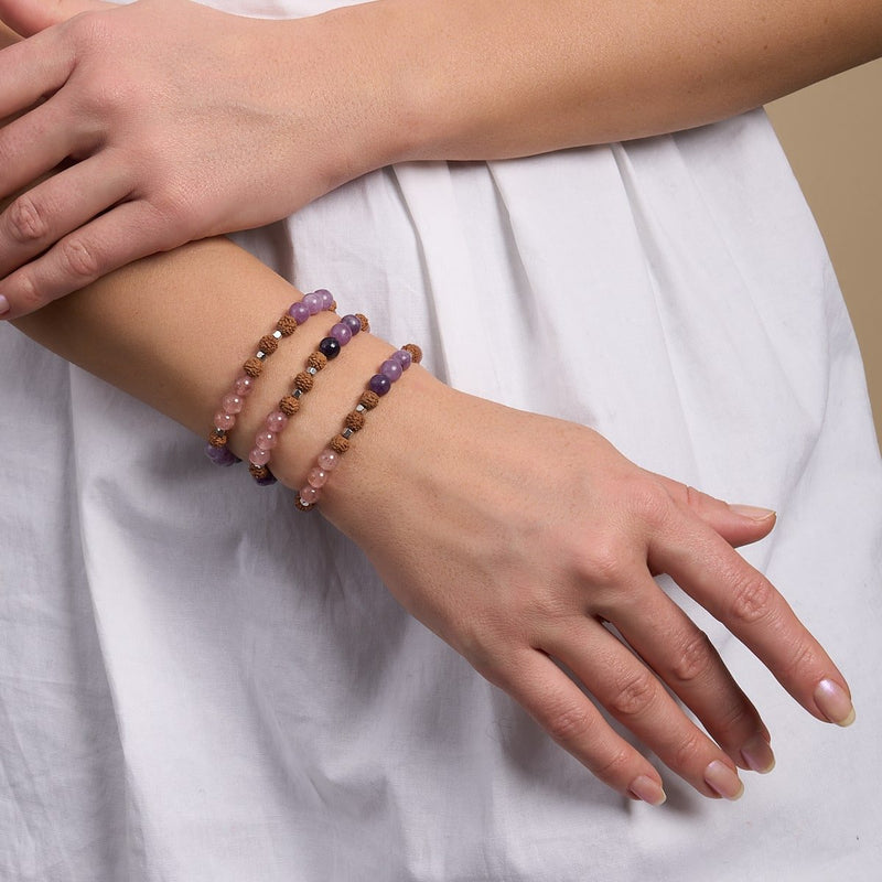 Mandala | Edelstein Rudraksha | Mala Armband