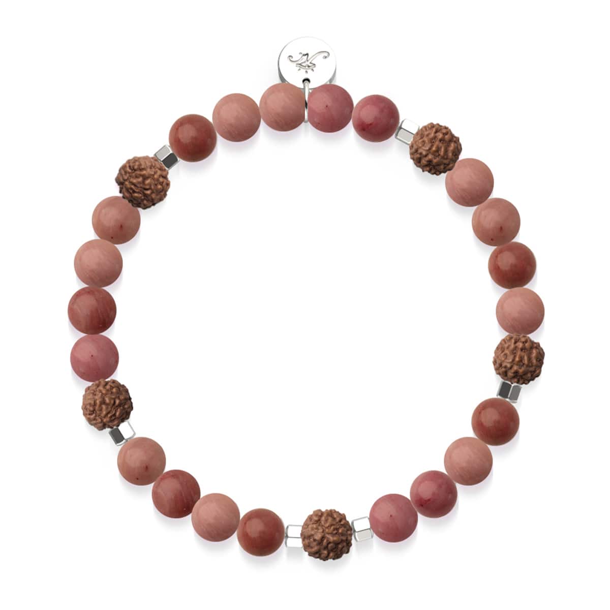 Pfad der Freude | Edelstein Rudraksha | Mala Armband