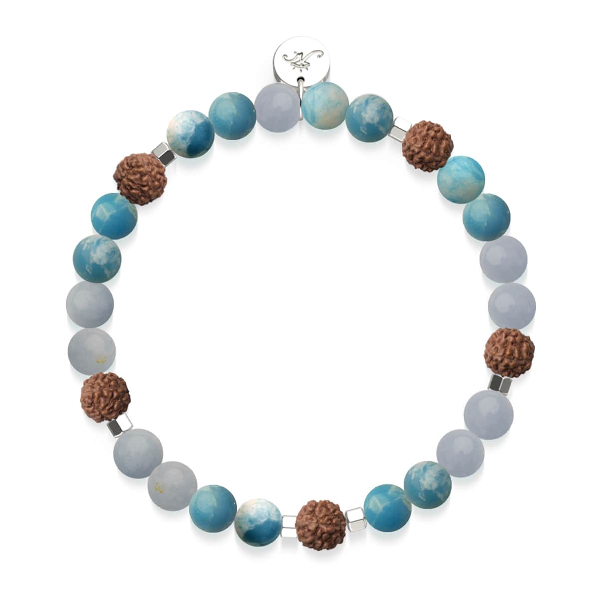 Prana | Edelstein Rudraksha | Mala Armband