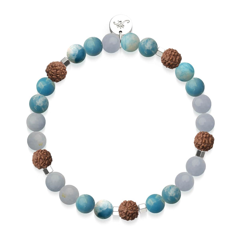 Prana | Edelstein Rudraksha | Mala Armband