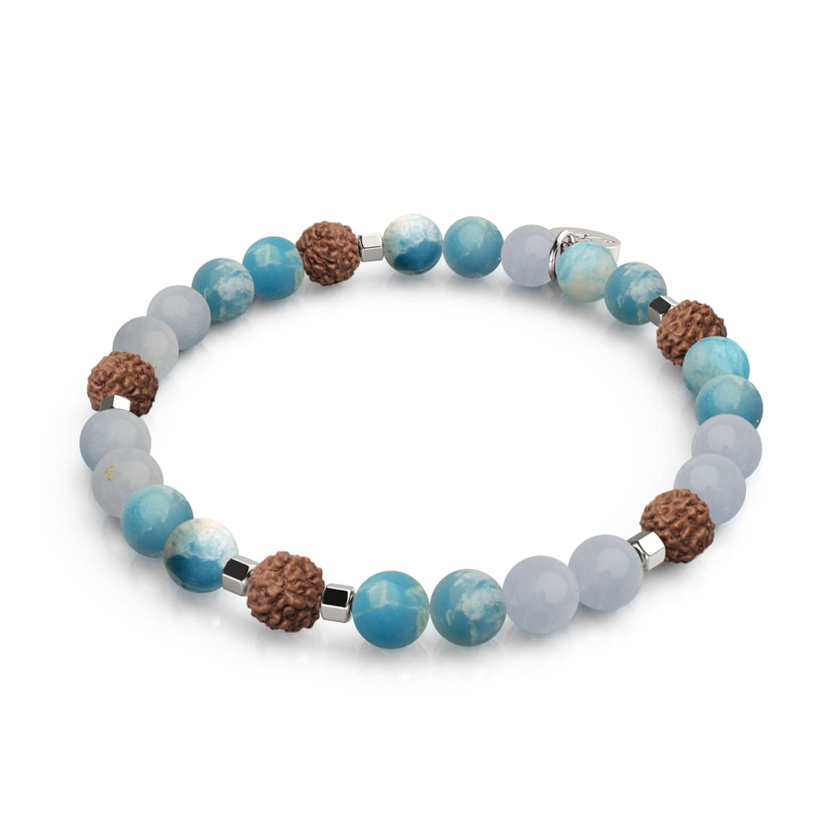Prana | Edelstein Rudraksha | Mala Armband
