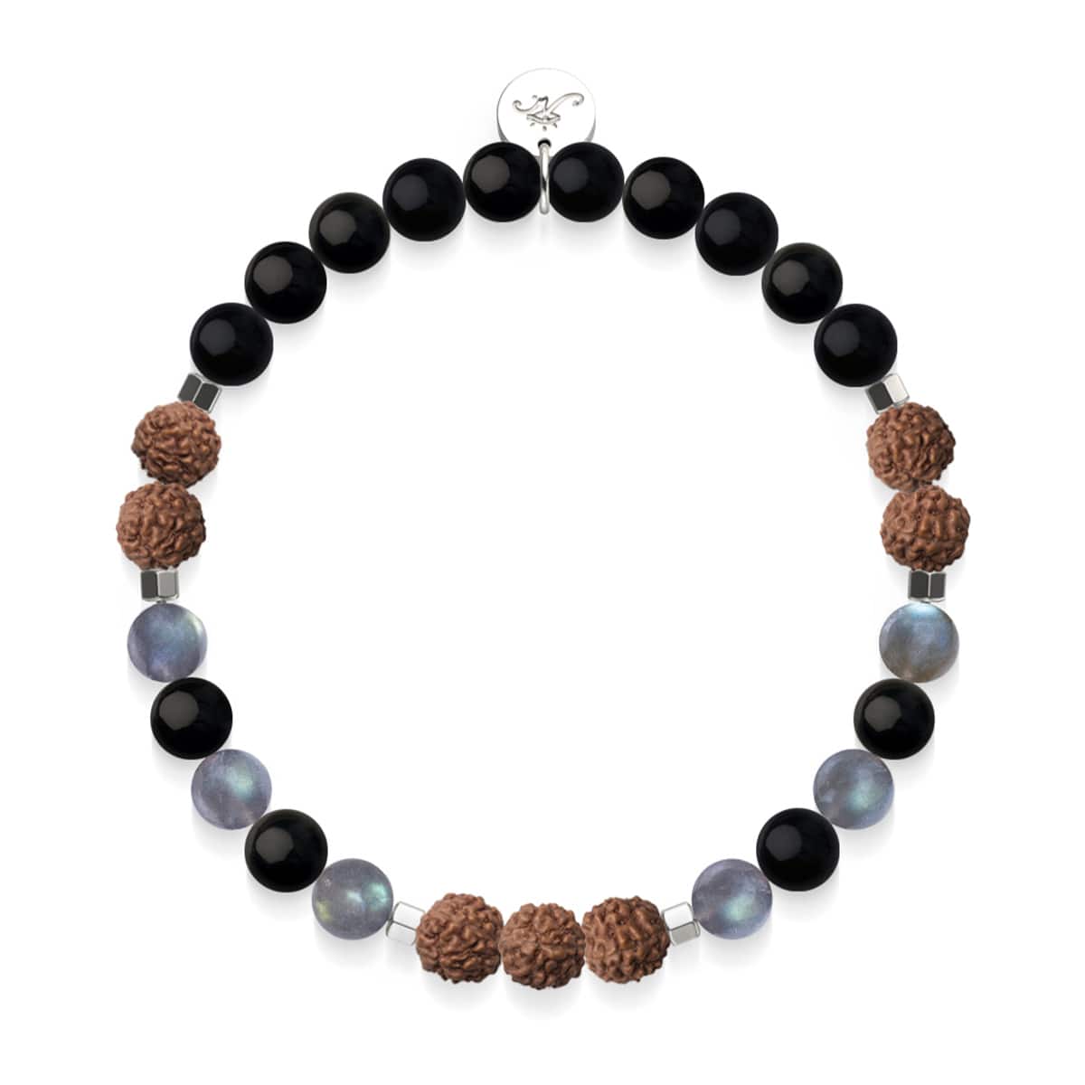 Sensei | Edelstein Rudraksha | Mala Armband