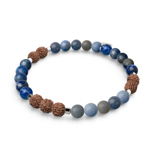 Tao | Edelstein Rudraksha | Mala Armband