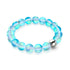 Aquamarin | Silber | Meerjungfrau Glas Statement Armband