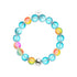 Blaue Limonade | Silber | Meerjungfrau Glas Statement Armband