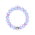 Lavendel | Silber | Meerjungfrau Glas Statement Armband
