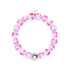 Rosa | Silber | Meerjungfrau Glas Statement Armband