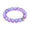 Violett | Silber | Meerjungfrau Glas Statement Armband
