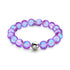 Violett | Silber | Meerjungfrau Glas Statement Armband